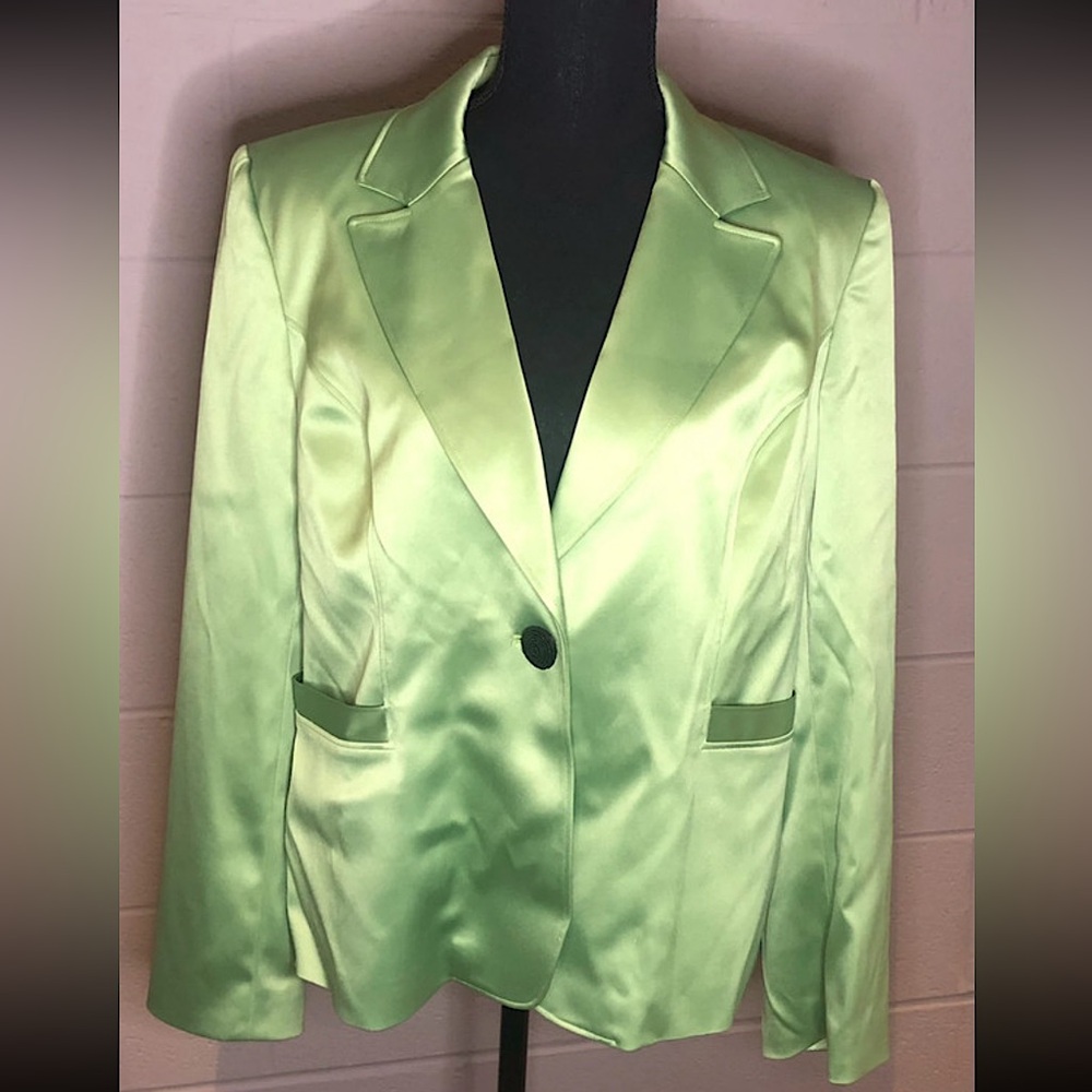Lime green blazer